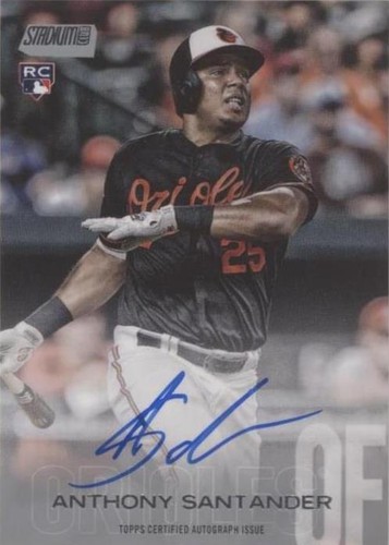 2018 Topps Stadium Club - Anthony Santander #SCA-AS