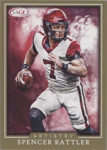 2022 SAGE Low Series Spencer Rattler #ART-SR