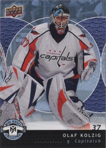 2007-08 Upper Deck Mini Jersey Collection - Olaf Kolzig #99