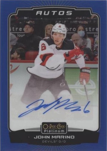 2022-23 O-Pee-Chee Platinum - John Marino #BA-JM