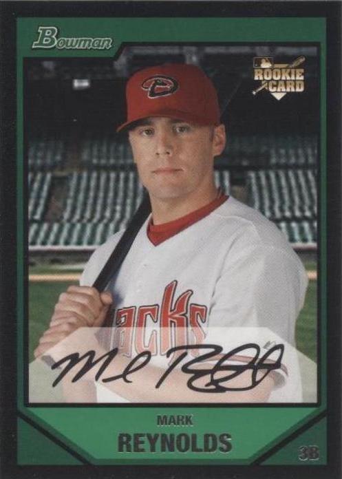 2007 年 Bowman 选秀和前景 - Mark Reynolds #BDP54