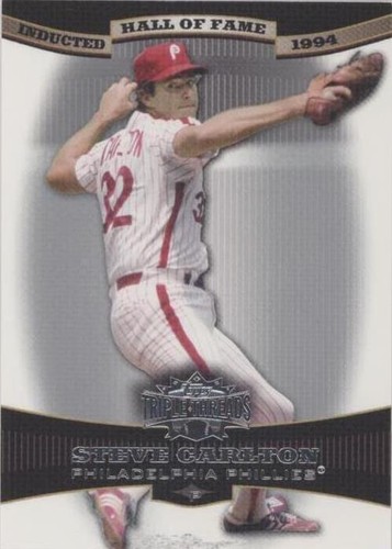 2006 Topps Triple Threads - Steve Carlton #32