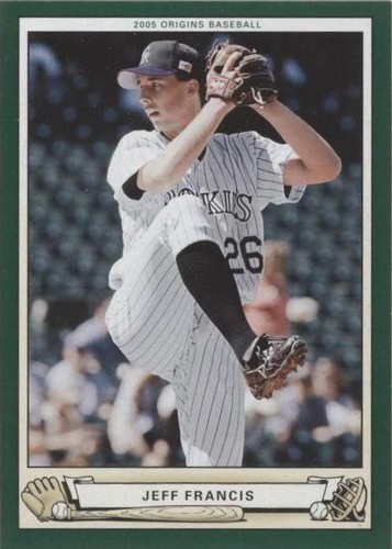 2005 Upper Deck Origins - Jeff Francis #170