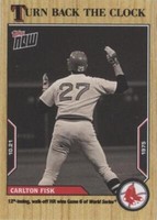 2022 Topps Now Turn Back the Clock - Carlton Fisk #205