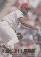 1996 Fleer - Heathcliff Slocumb #508