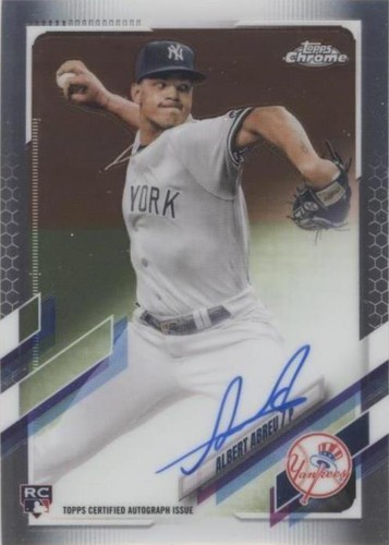 2021 Topps Chrome - Albert Abreu #RA-AA