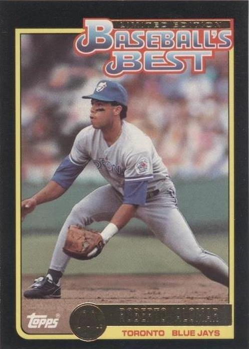 Topps McDonald's 1992 edición limitada lo mejor del béisbol - Roberto Alomar #4