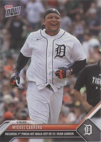 2023 Topps Now - Miguel Cabrera #127