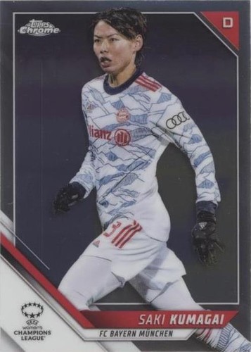 キャロライン グラハム ハンセン Topps Chrome 直筆サイン 2021-22 Topps Chrome UEFA Women's Champions League Caroline