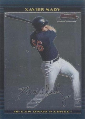 2002 Bowman Chrome - Xavier Nady #353