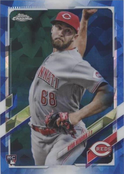 2021 Topps Chrome Update Series Sapphire Edition - Ryan Hendrix #US37