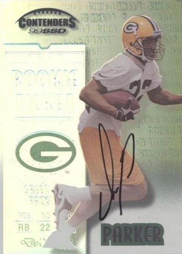 1999 Playoff Contenders SSD De'mond Parker #177