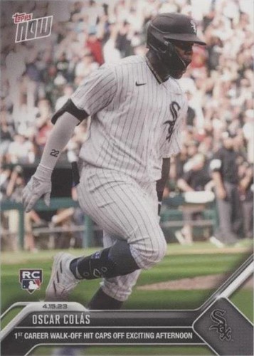 2023 Topps Now - Oscar Colas #128