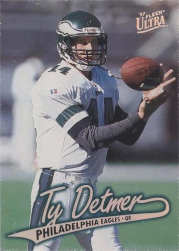 1997 Fleer Ultra Ty Detmer #84