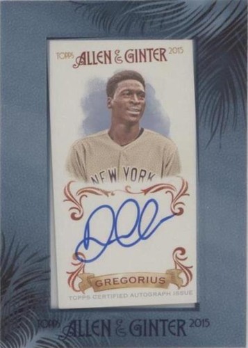 2015 Topps Allen & Ginter's - Didi Gregorius #AGA-DG