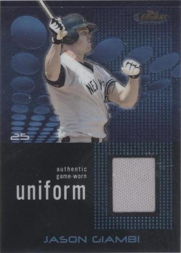 2004 Topps Finest - Jason Giambi #104