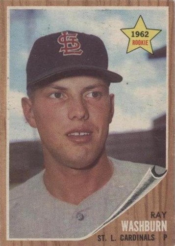 1962 Topps - Ray Washburn #19