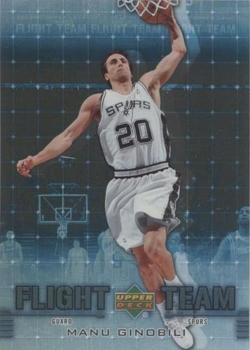 2006-07 UD Reserve - Manu Ginobili #FT-MG