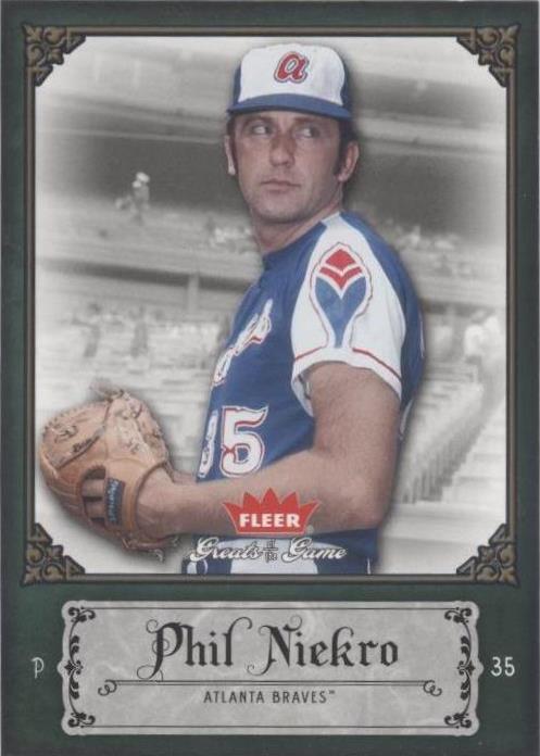 Fleer Greats of the Game 2006 - Phil Niekro #71