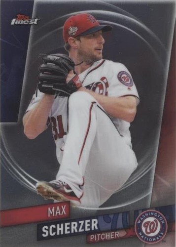 2019 Topps Finest - Max Scherzer #97