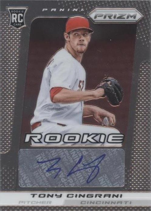 Panini Prizm 2013 - Tony Cingrani #RTC