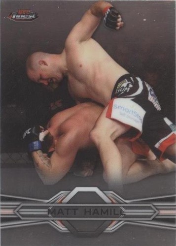 2013 Topps Finest UFC - Matt Hamill #74