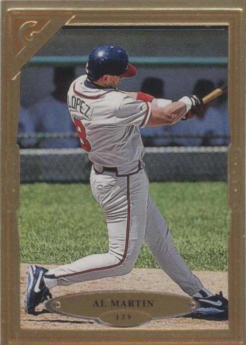 MLBエラーカード　JAVY LOPEZがAL MARTINに‼︎ 1997 Topps Gallery - Al Martin Javy Lopez #129 for sale | eBay