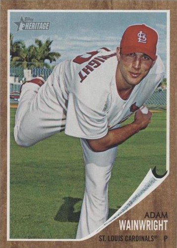 2011 Topps Heritage - Adam Wainwright #285