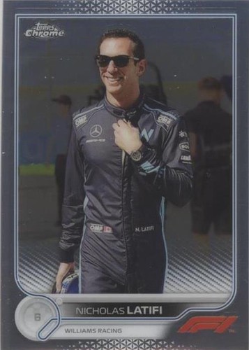 2022 Topps Chrome Formula 1 - Nicholas Latifi #53