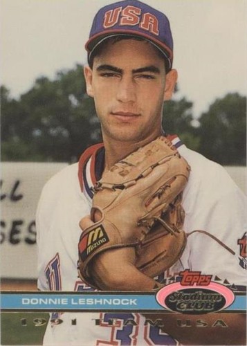 1991 Topps Stadium Club Skydome - Donnie Leshnock #106