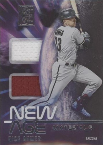 2022 Panini Capstone - Nick Ahmed #NAM-NA