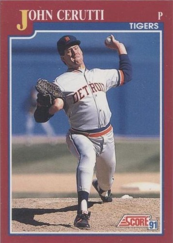 1991 Score Rookie & Traded - John Cerutti #40T