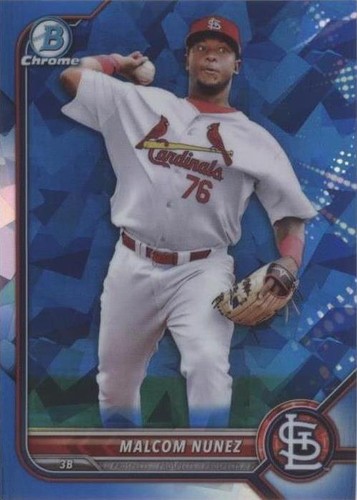 2022 Bowman Sapphire Edition - Malcom Nunez #BCP-42