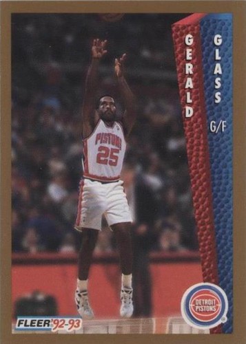 1992-93 Fleer - Gerald Glass #333