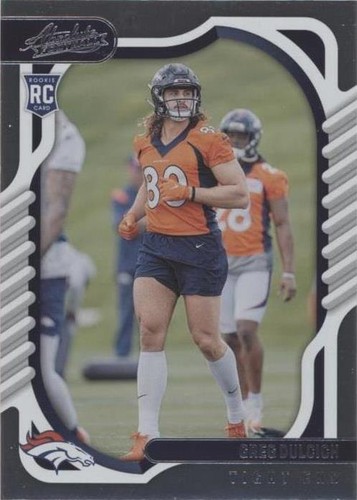 2022 Panini Absolute Greg Dulcich #163