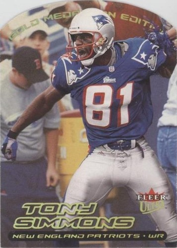2000 Fleer Ultra Tony Simmons #27G