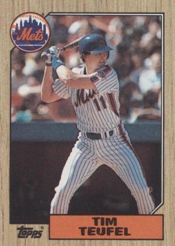 1987 Topps - Tim Teufel #158