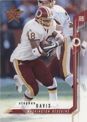 2001 Leaf Rookies & Stars Stephen Davis #80