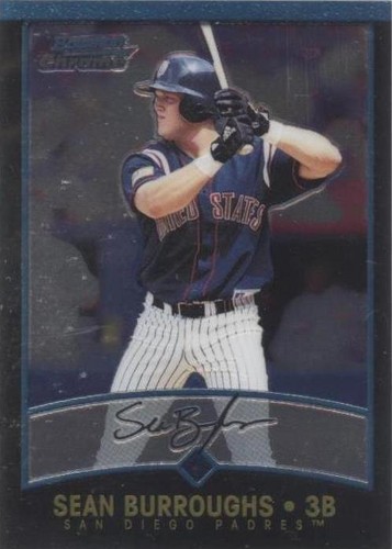 2001 Bowman Chrome - Sean Burroughs #208