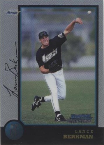 1998 Bowman Chrome - Lance Berkman #194