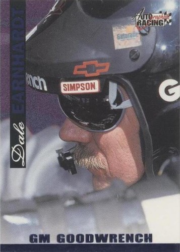 1996 Score Board Autographed Racing - Dale Earnhardt #1