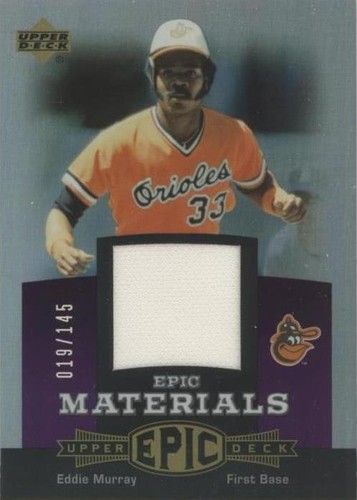 2006 Upper Deck Epic - Eddie Murray #EM-EM2