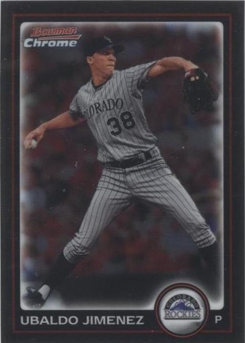 2010 Bowman Chrome - Ubaldo Jimenez #52