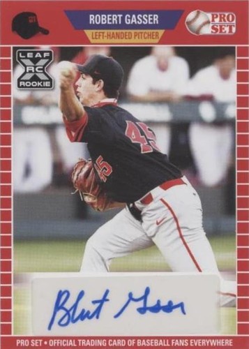 2021 Leaf Pro Set Baseball Blaster - Robert Gasser #PS-RG2