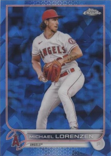 2022 Topps Chrome Update Series Sapphire Edition - Michael Lorenzen #US84