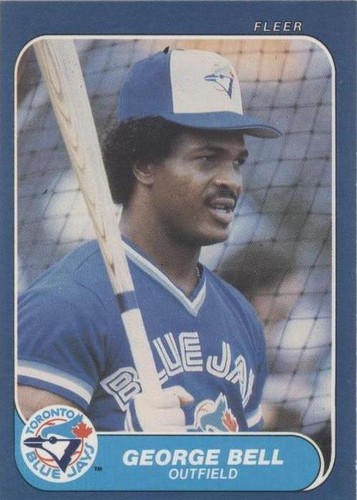 1986 Fleer - George Bell #53