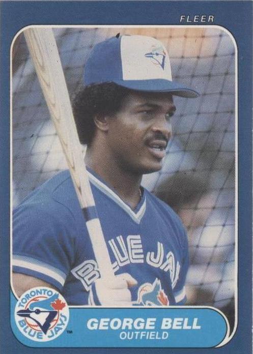 Fleer 1986 - George Bell #53