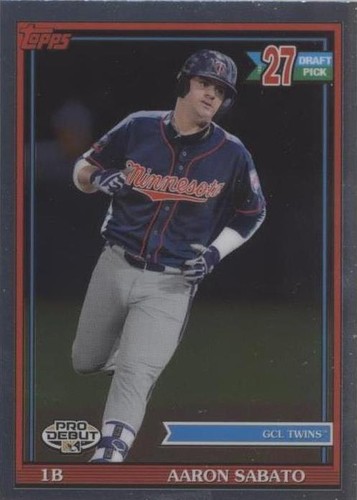 2021 Topps Pro Debut - Aaron Sabato #PDC-189