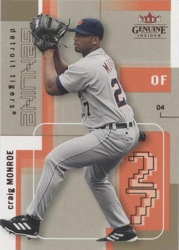 2004 Fleer Genuine Insider - Craig Monroe #71