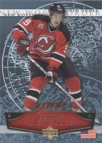 2007-08 Upper Deck MVP - Zach Parise #NW14